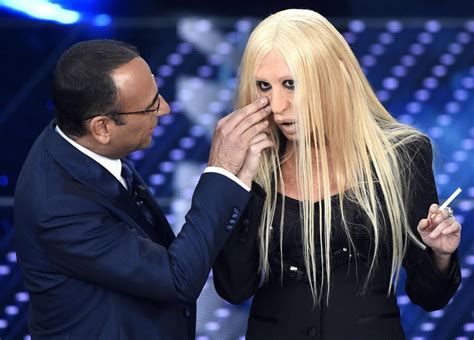 virginia raffaele amici versace|Sanremo: Donatella Versace, .